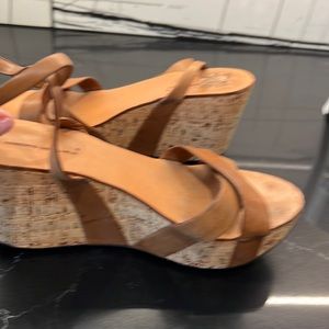Gently worn Italian Platforms